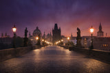 Saint Charles bridge, Prague Poster och Canvastavla