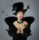Lady Butterfly IV Poster och Canvastavla