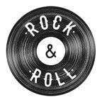 Rock Roll Print Poster och Canvastavla