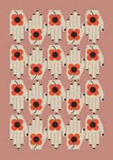Flower In The Hand Poster och Canvastavla