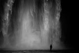 Skógafoss Waterfall Poster och Canvastavla