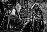 Surma tribe family - Ethiopia Poster och Canvastavla