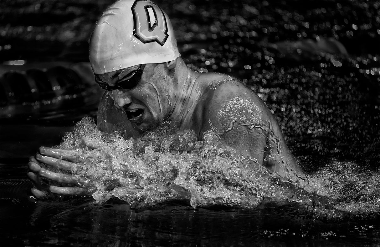 Swimmer Poster och Canvastavla