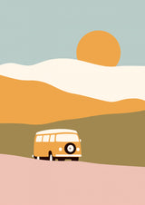 Van Minimal Poster och Canvastavla