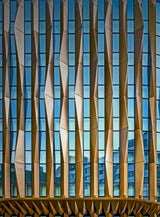 Facade with glass Poster och Canvastavla