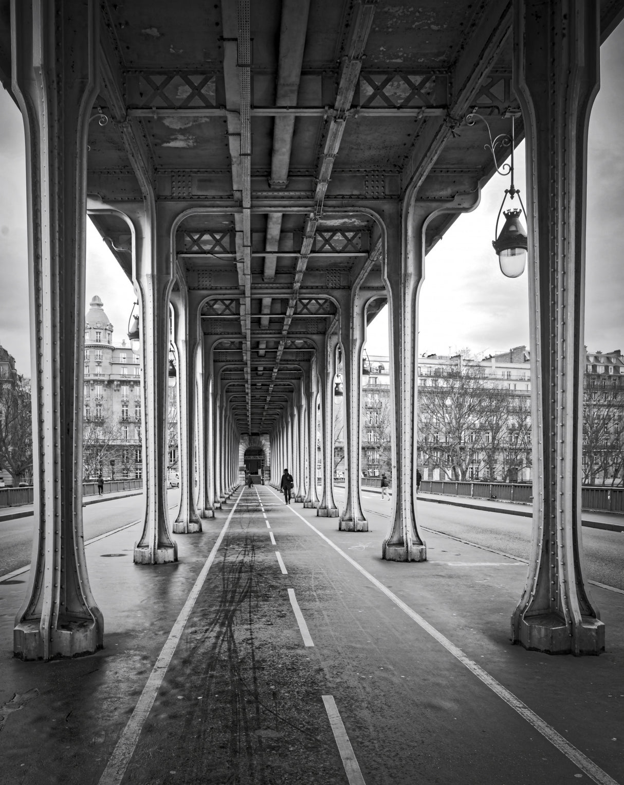 Bir Hakeim bridge Poster och Canvastavla