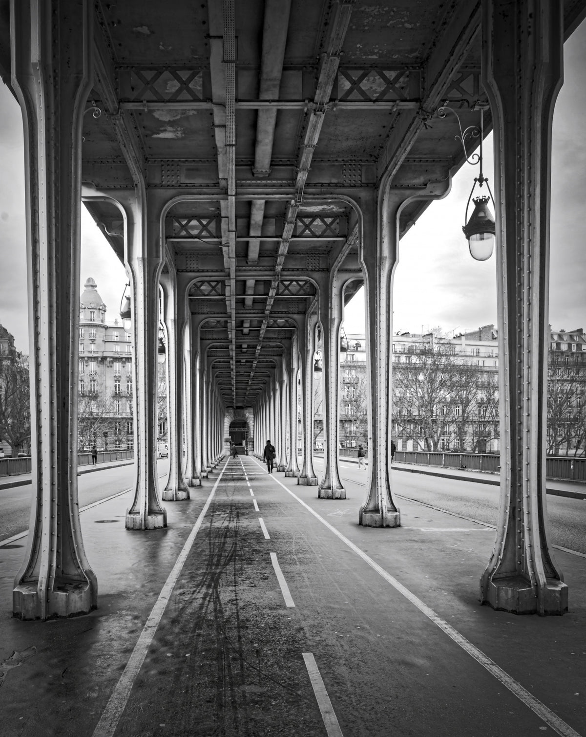 Bir Hakeim bridge Poster och Canvastavla