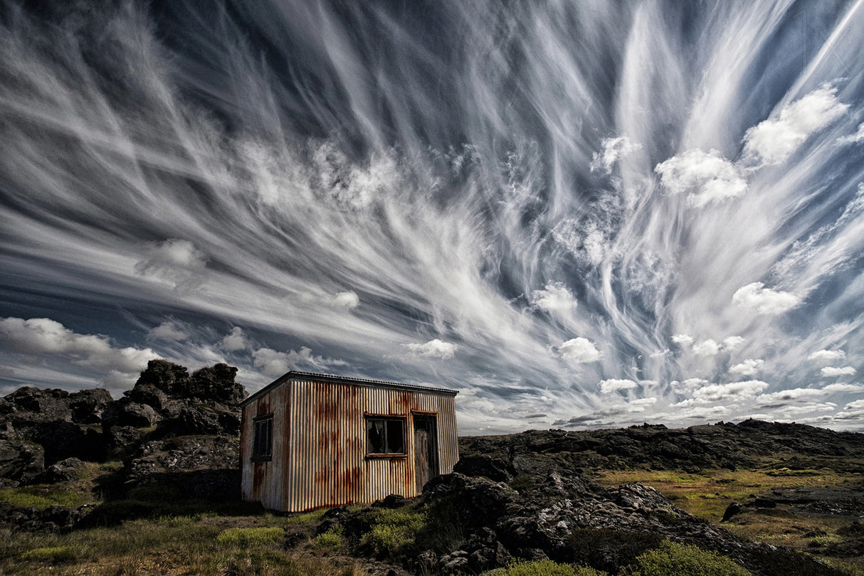 Fluffy Sky Poster och Canvastavla