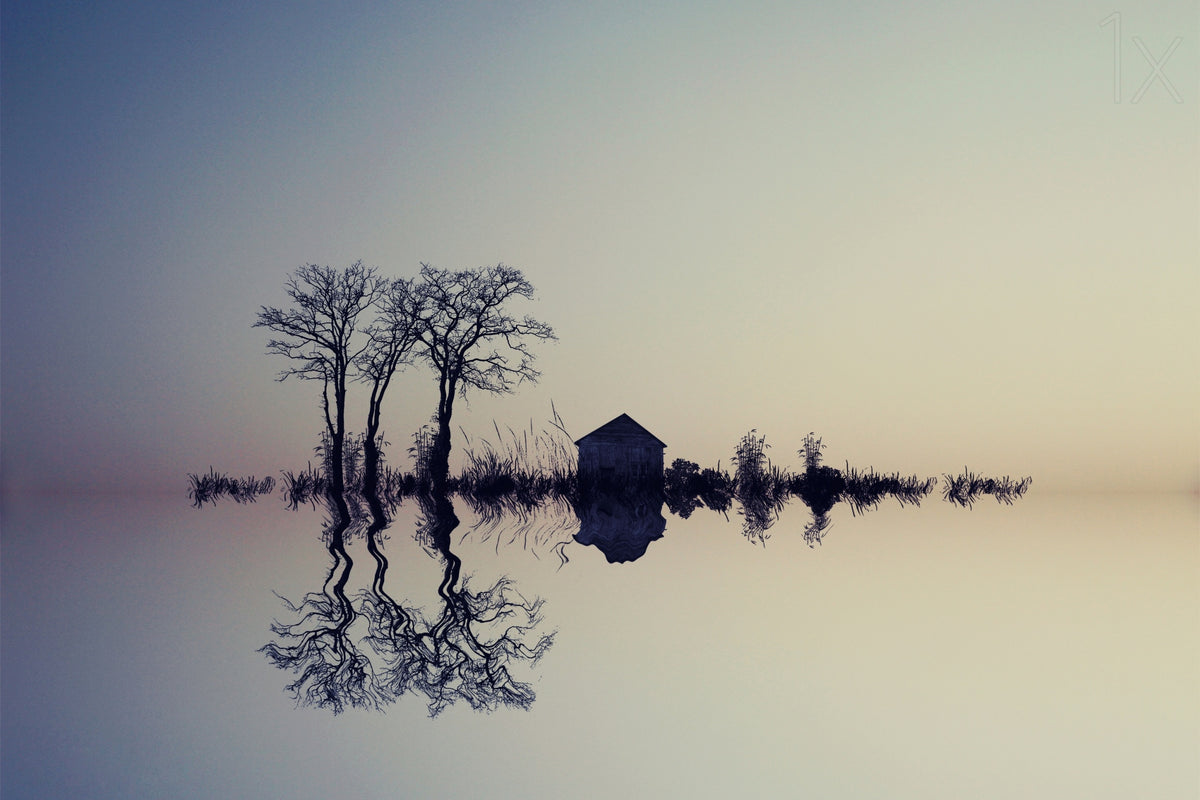 "In The Horizon" Poster och Canvastavla