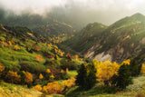 Alpine autumn. Poster och Canvastavla