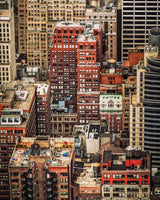 Multi colour Manhattan Poster och Canvastavla