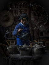 Teahouse Stunt Poster och Canvastavla