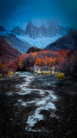 A dragon from the Fitz Roy Poster och Canvastavla
