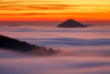 Islands in the Clouds Poster och Canvastavla