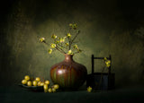 dogwood flower  and green mood Poster och Canvastavla