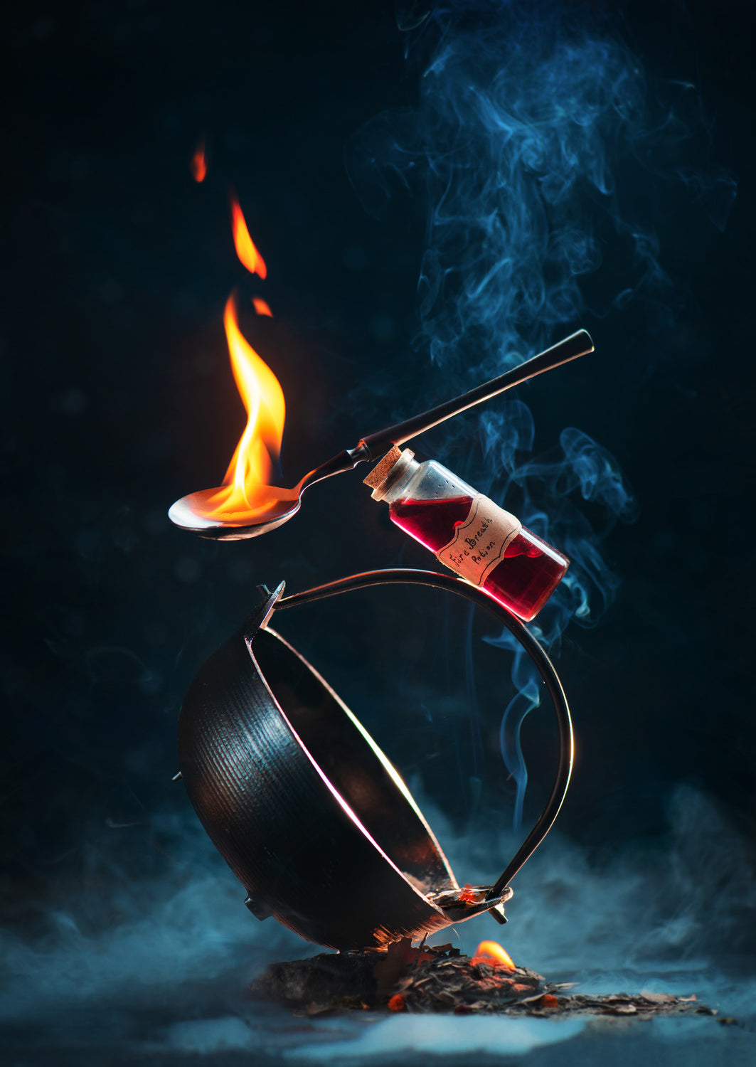 Fire Breath Potion Poster och Canvastavla