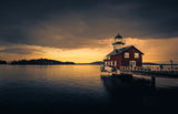 The lighthouse Poster och Canvastavla