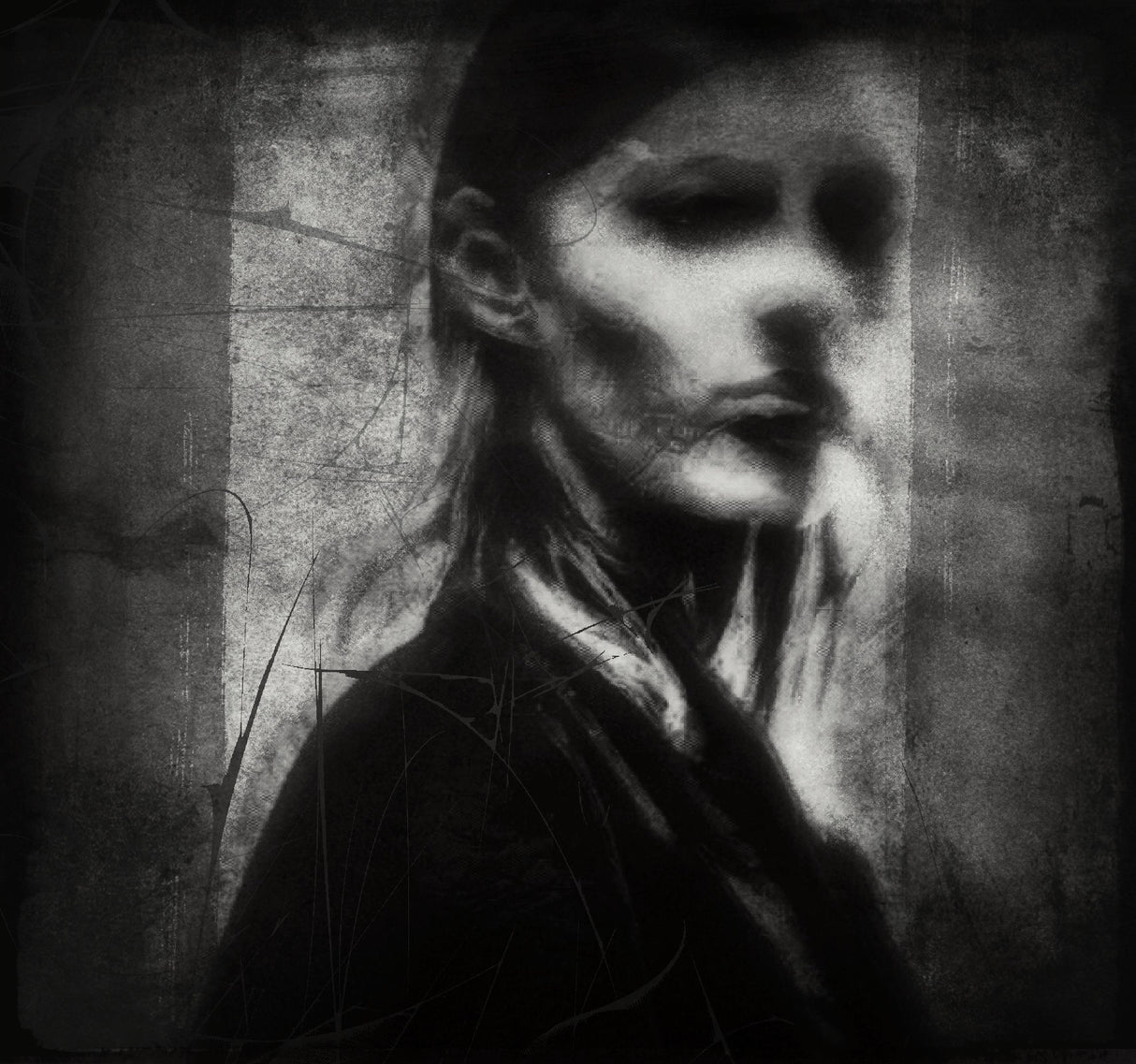 A Quiet Darkness (portrait) Poster och Canvastavla