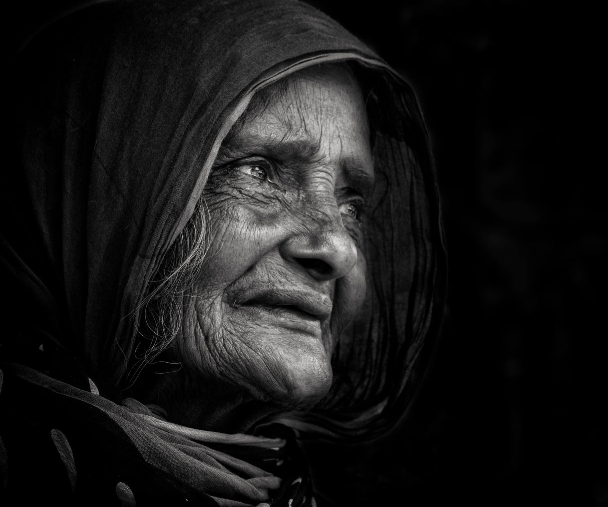 the loneliness of old age Poster och Canvastavla