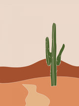 The Only Cactus Poster och Canvastavla