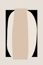 Layered Shapes No 1 Poster och Canvastavla