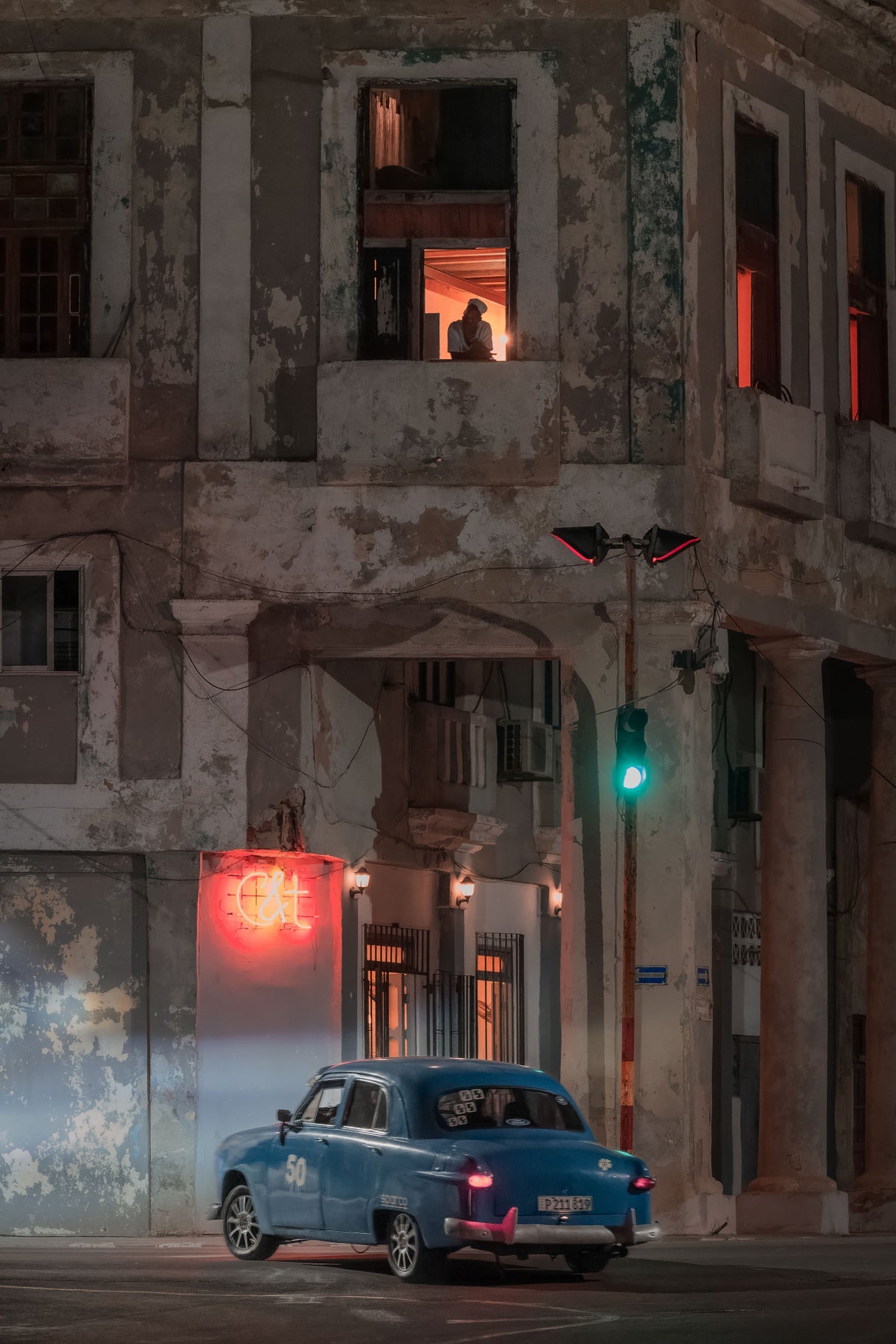 Havana Night Poster och Canvastavla