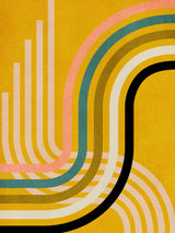 Rainbow Suns 9 Kopie Poster och Canvastavla