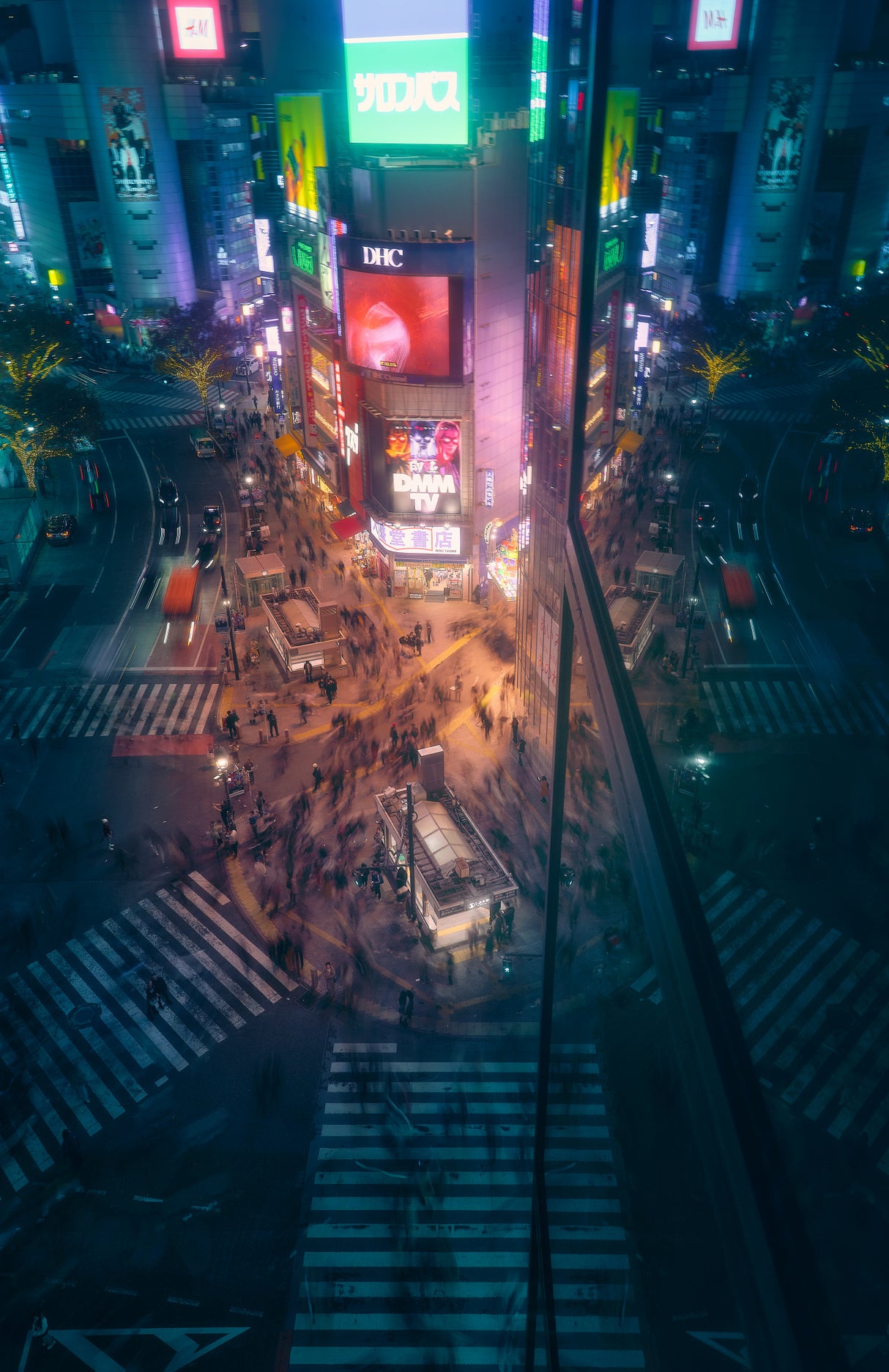 Crossing Shibuya Poster och Canvastavla