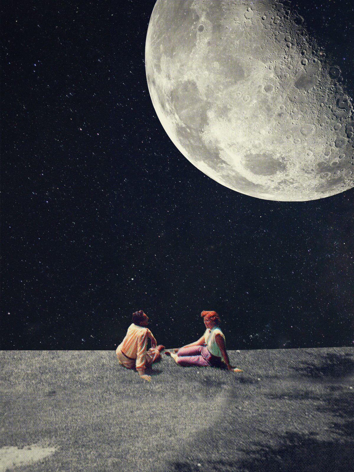 I Gave You the Moon for a Smile Poster och Canvastavla