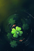 Lucky Clover Poster och Canvastavla