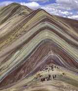 Rainbow Mountain Poster och Canvastavla