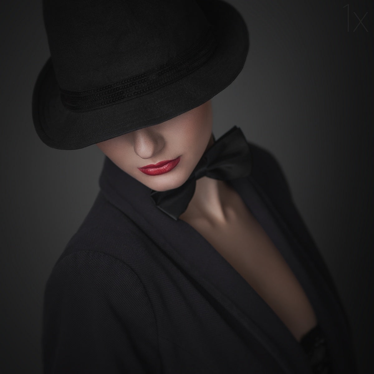 Hat Lady Poster och Canvastavla