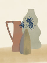 Planted Vase Poster och Canvastavla