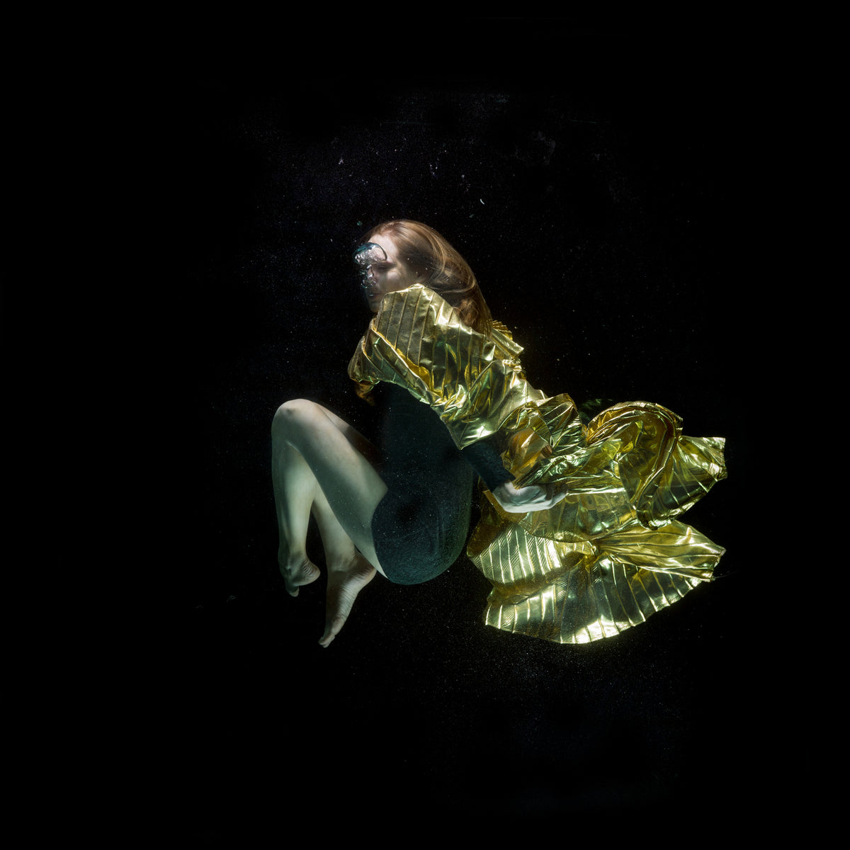 underwater artistic portrait shooting Poster och Canvastavla
