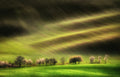 Moravian Fields Poster och Canvastavla