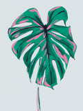 Monstera Deliciosa Light Poster och Canvastavla