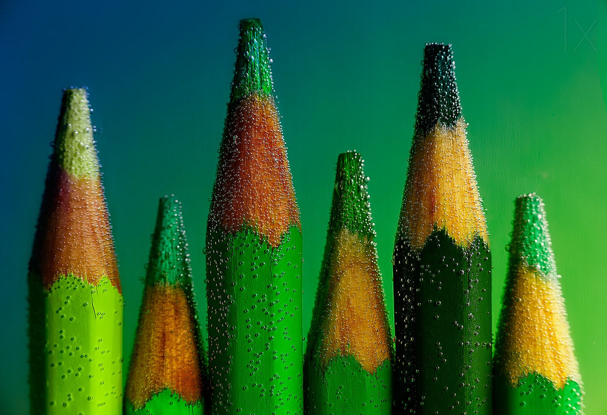 Green Poster och Canvastavla