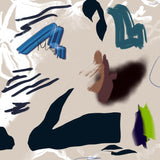 Mixed media abstract Poster och Canvastavla