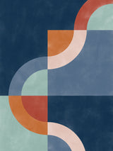 3x4 Aspectratiobluerust32 Poster och Canvastavla