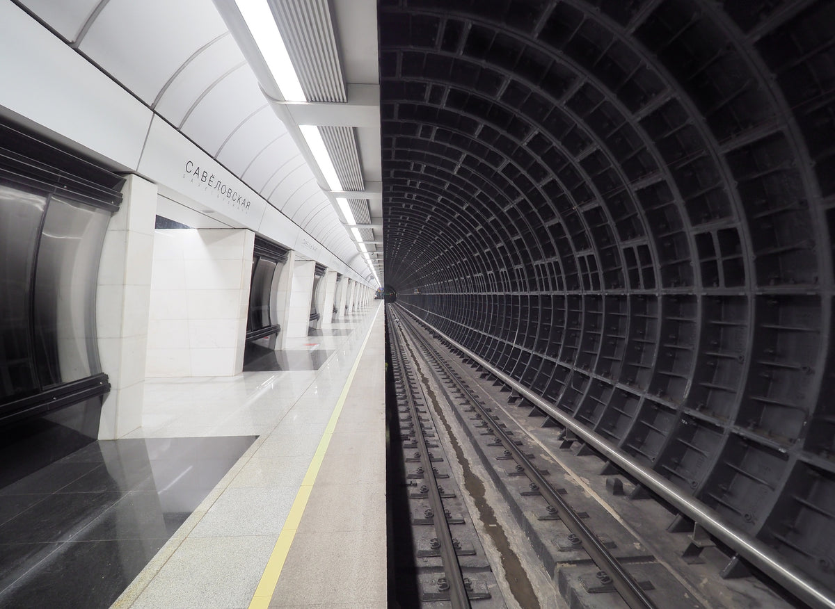 Moscow metro - Yin and Yang Poster och Canvastavla