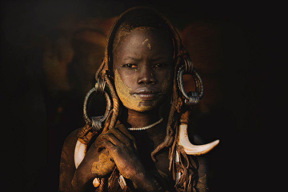 Child Mursi 2 Poster och Canvastavla