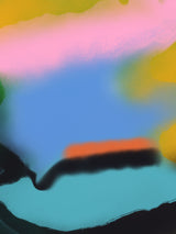 Black Barrier Poster och Canvastavla