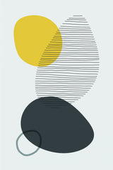 Boho Abstract Vibes #4 Poster och Canvastavla