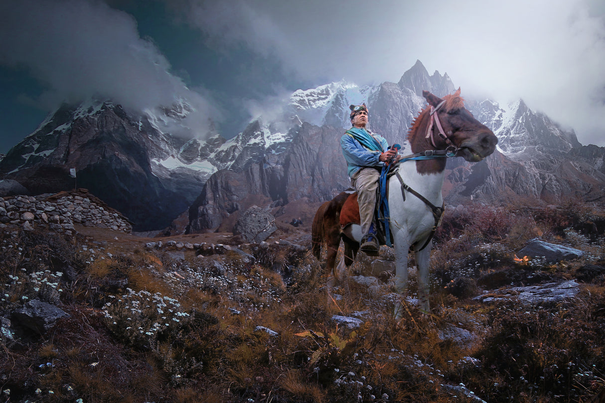 The Horseman Poster och Canvastavla