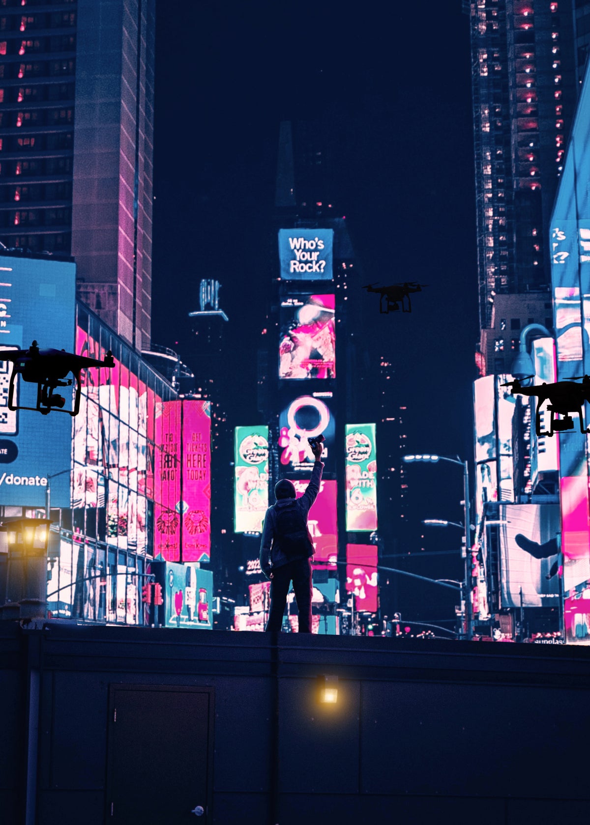 Cyber Photo Hunter Poster och Canvastavla