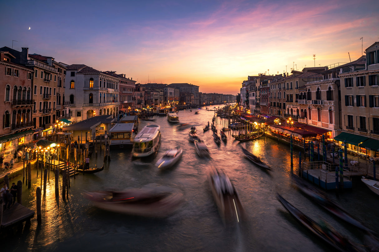 The story of  Venice. Poster och Canvastavla