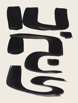 Abstract Arabic Poster och Canvastavla