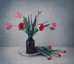 Still life with tulips Poster och Canvastavla