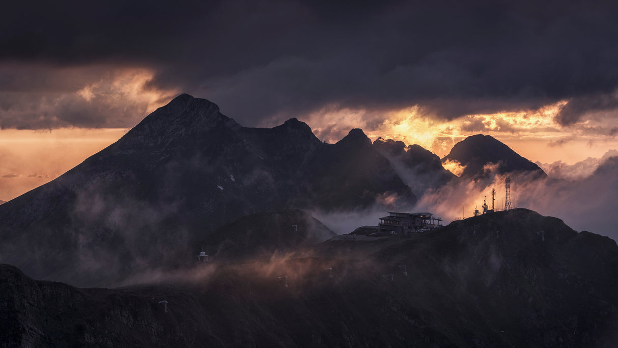 Caucasus mountains Poster och Canvastavla