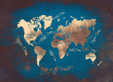 World map 15 Poster och Canvastavla